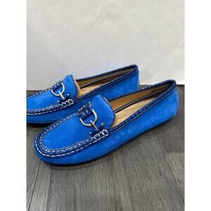 Donald Pliner Black Leather Loafers – Size 7 – New in Box